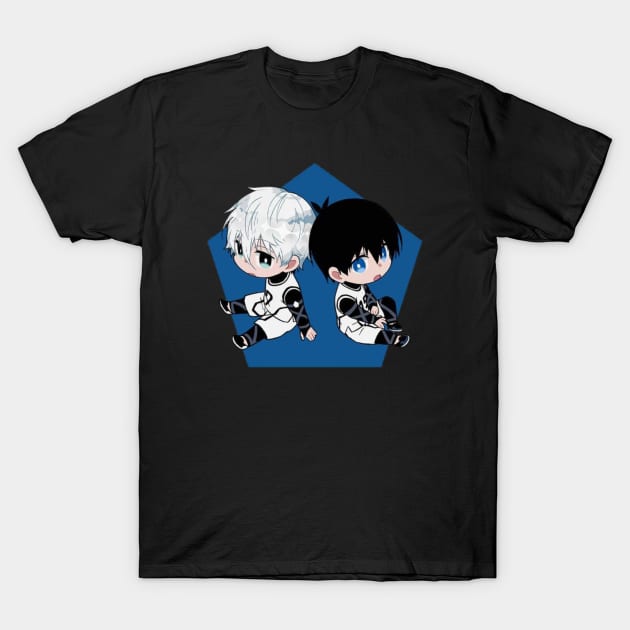 Bluelock chibi T-Shirt by Laris Manis Art